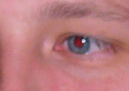 инструменты ретуширования - красные глаза